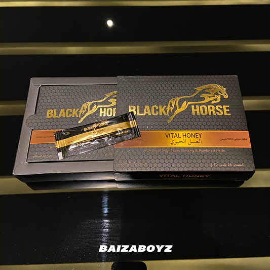 BLACK HORSE CAJA (24 SOBRES)